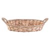 Vintiquewise Seagrass Fruit Bread Basket Tray with Handles, Small QI003546.S